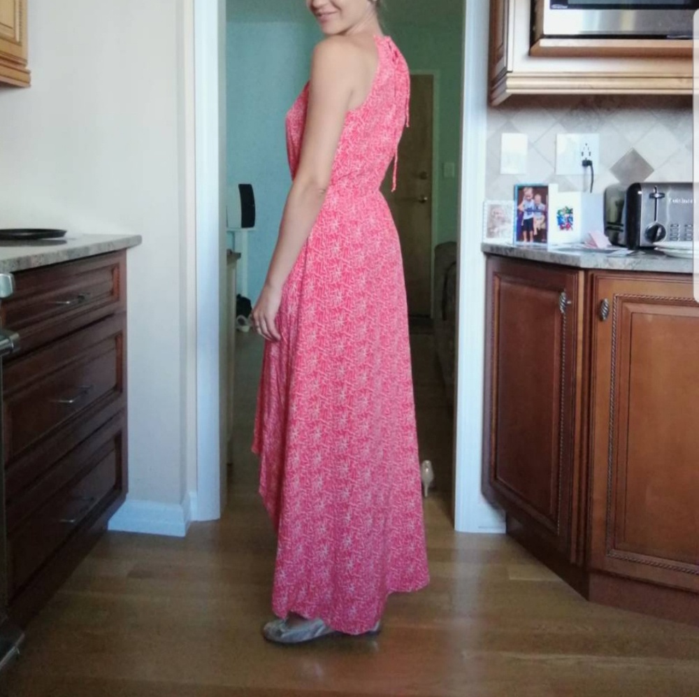 Cynthia Steffe silk high low dress,small - Picture 3 of 3